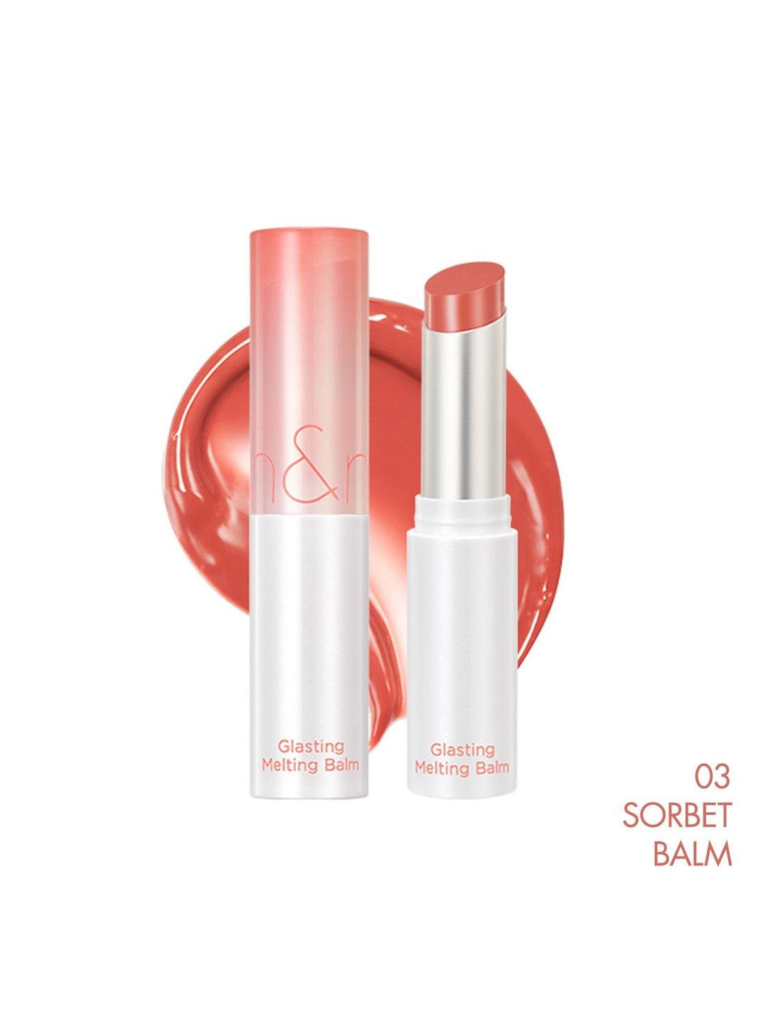 Rom&nd Glasting Melting Balm With Argan Oil For Hydration - 3.5 g - Sorbet Balm 03-picture-34