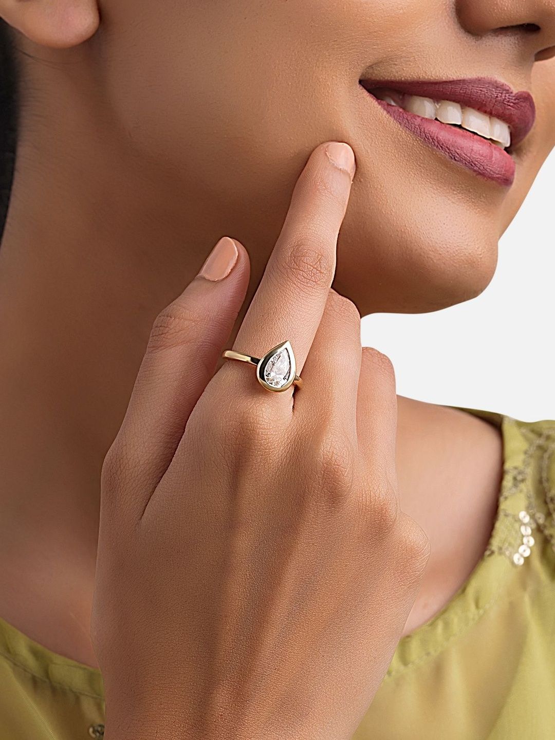 Crash.Club By CKC Women 18K Yellow Gold Lab Grown Diamond Ring-picture-36