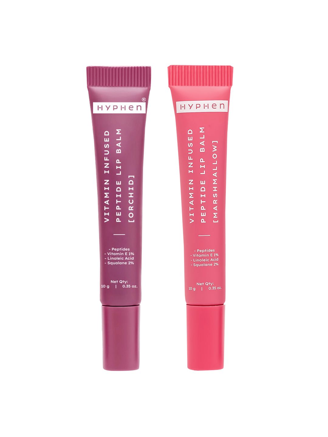 Hyphen Set Of 2 Vitamin Infused Peptide Tinted Lip Balm - 10g Each-image-13