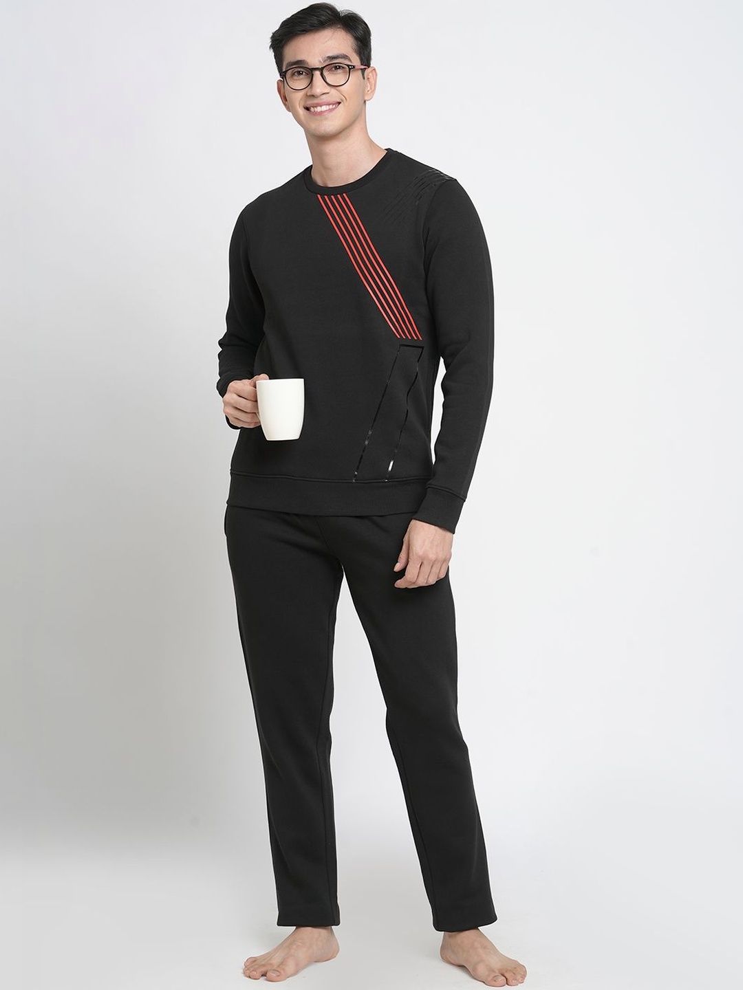 Sweet Dreams Men Cotton Round Neck Mid-Rise Tracksuits-picture-12