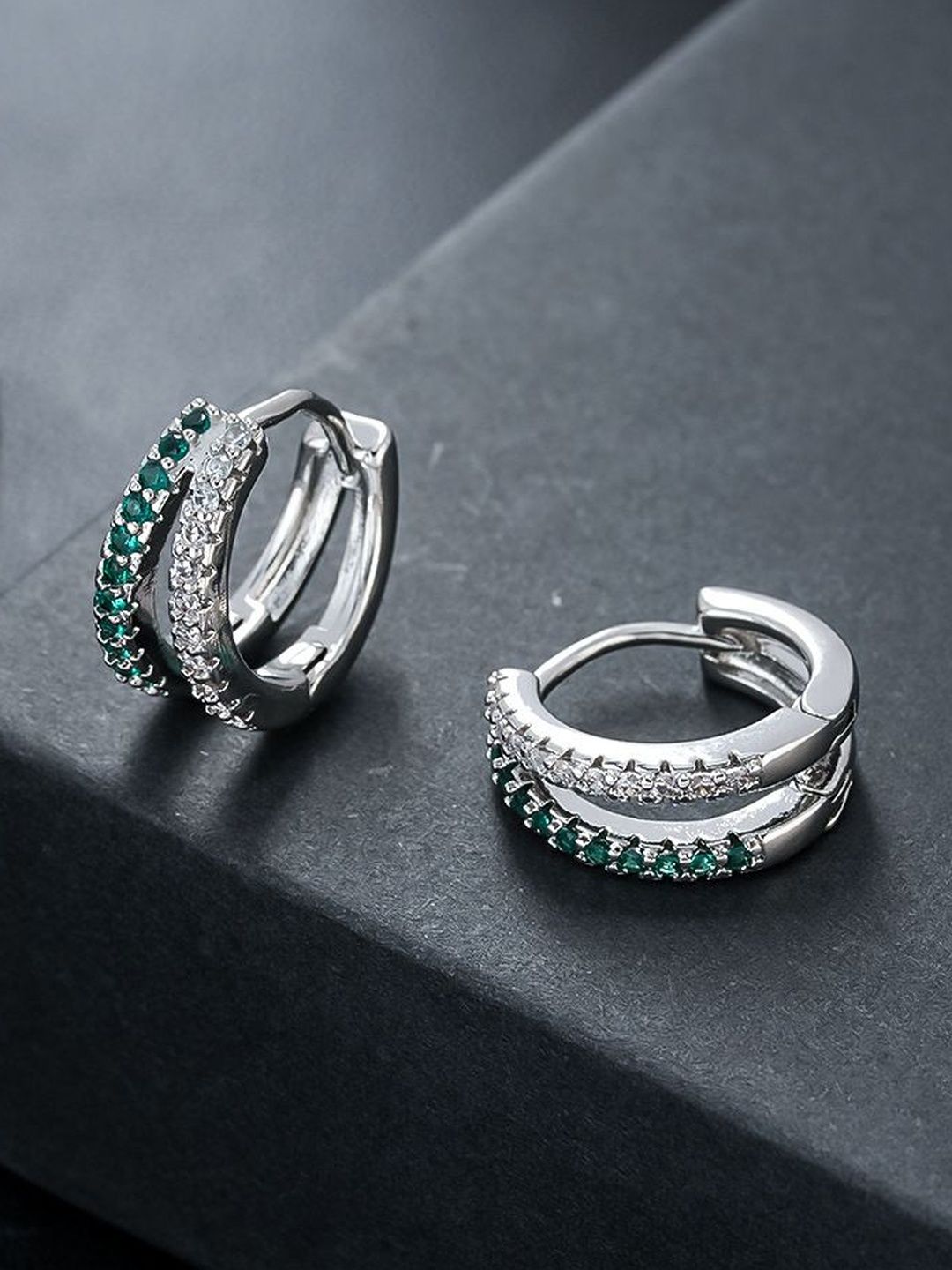 StyleCast x Revolte Classic Half Hoop Earrings-picture-40