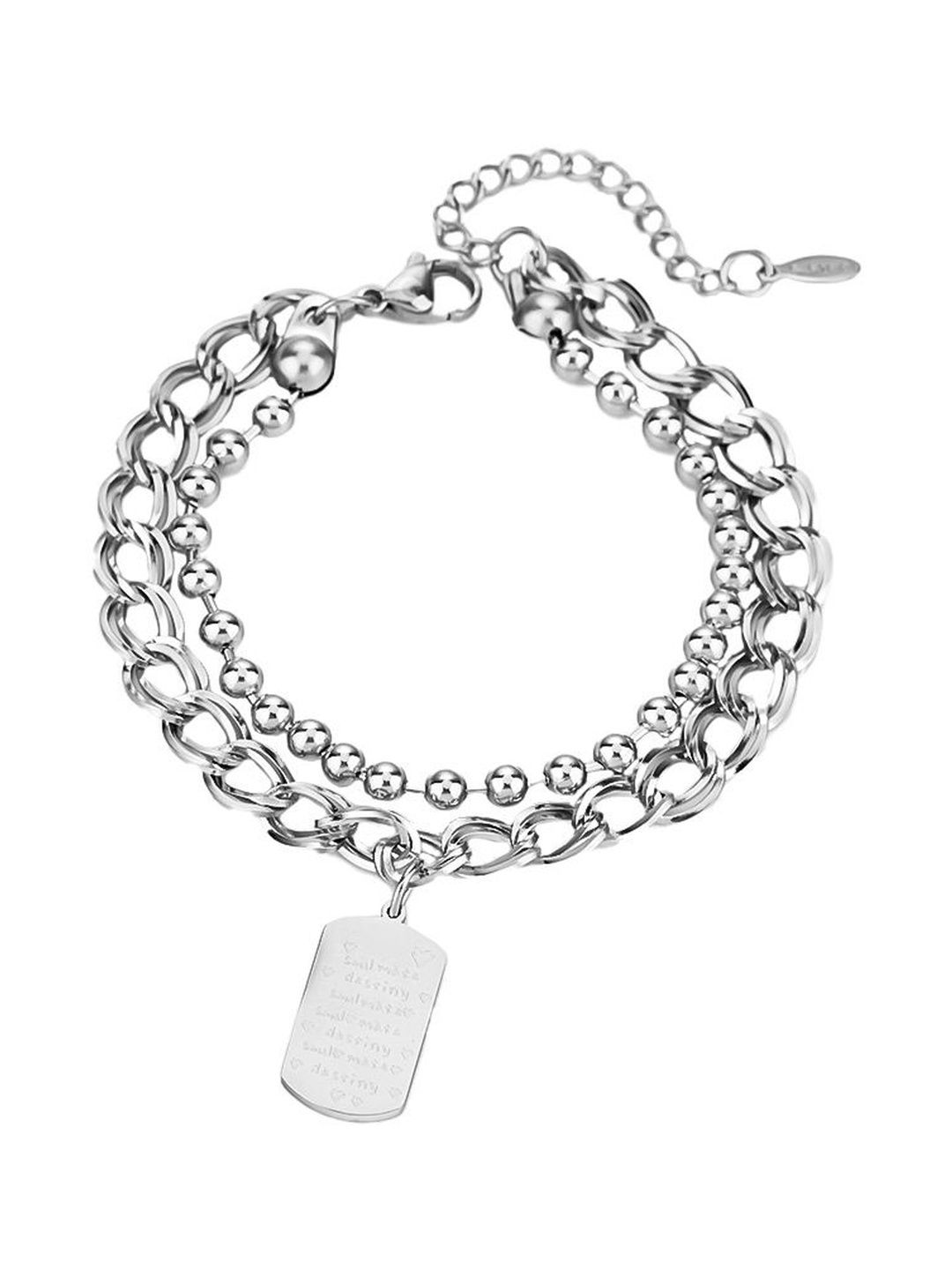 StyleCast x Revolte Men Handcrafted Silver-Plated Link Bracelet-picture-32