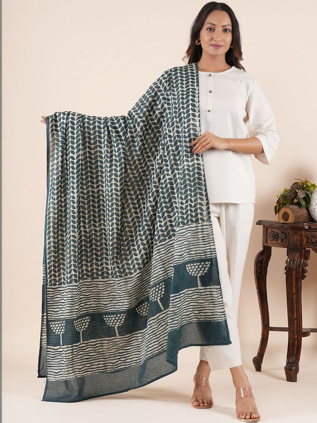 Style Shoes Ethnic Motifs Printed Dupatta-picture-35