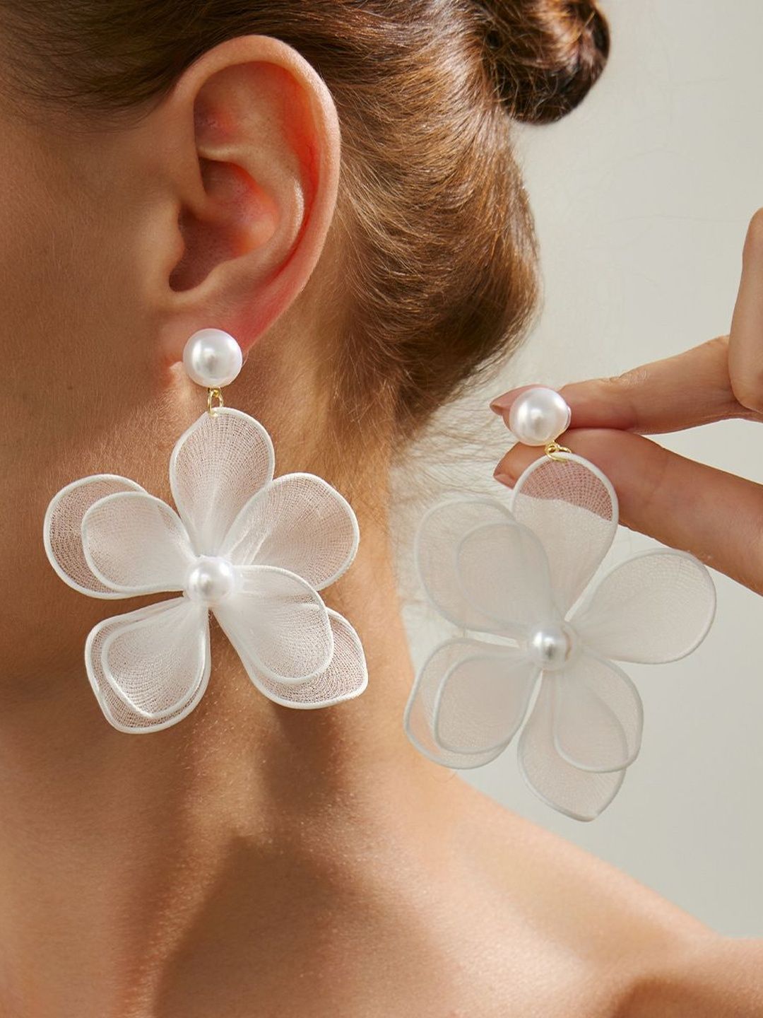 StyleCast x Revolte Floral Drop Earrings-picture-17
