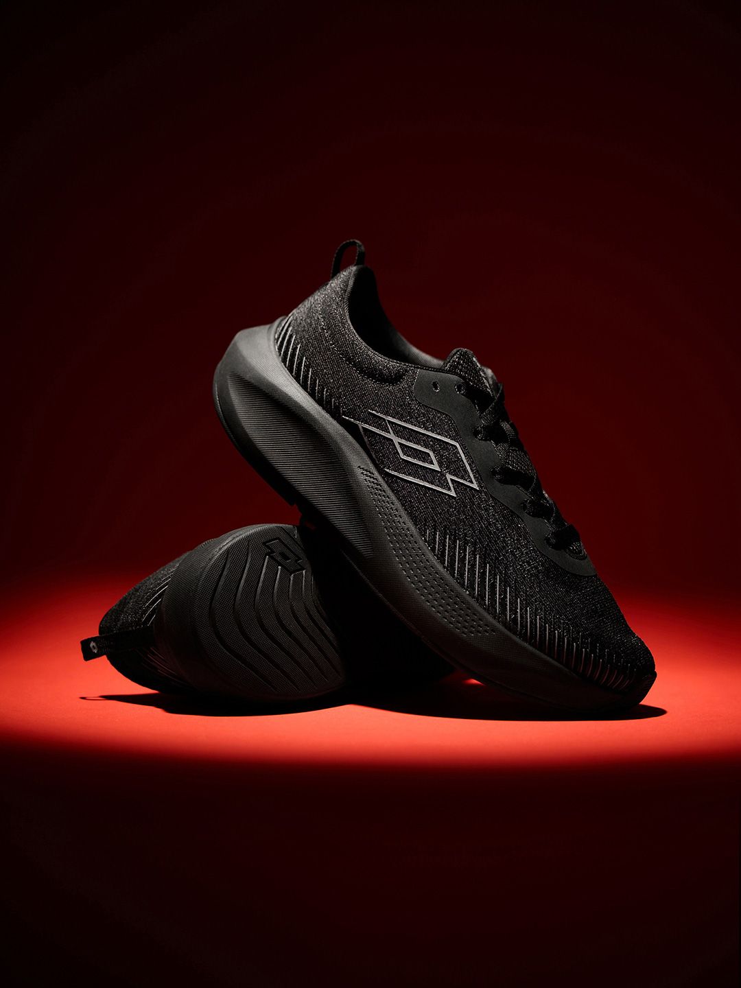 Lotto Men Strikerun Black Running Shoes-picture-52