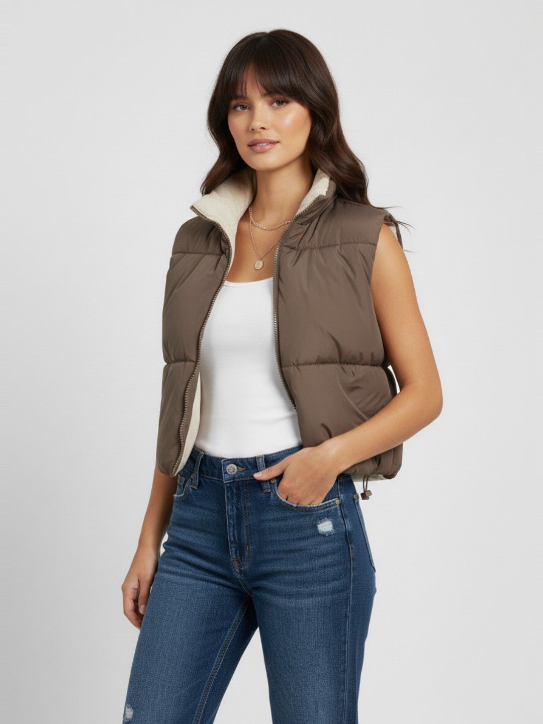 glitchez Reversible Crop Padded Jacket-picture-29