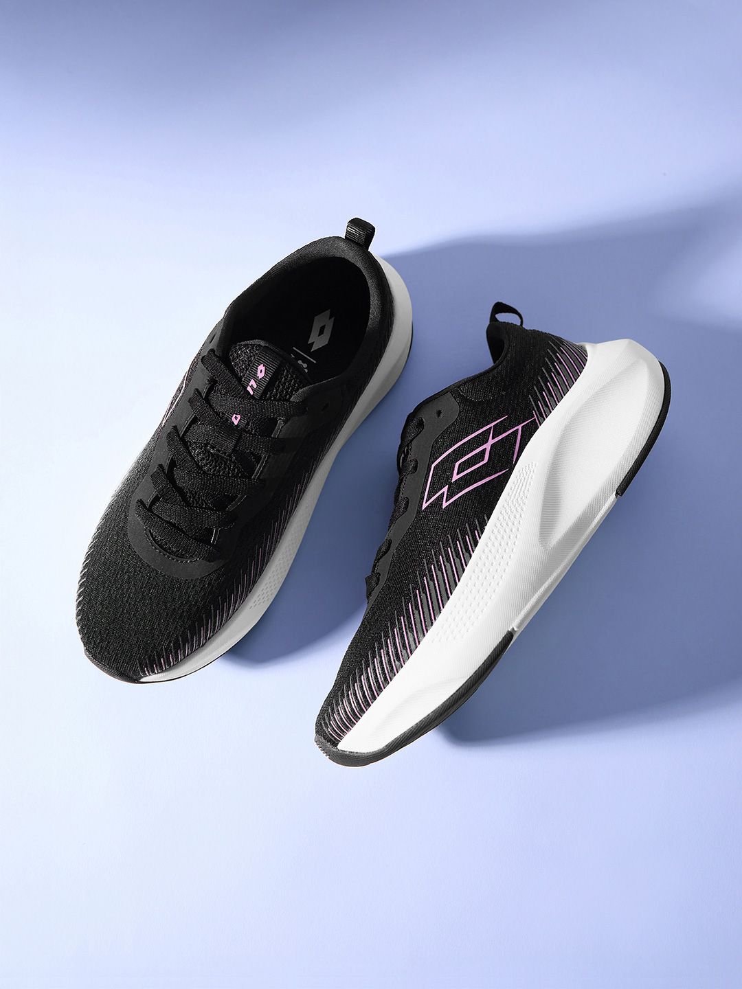 Lotto Women Strikerun Black Running Shoes-picture-20