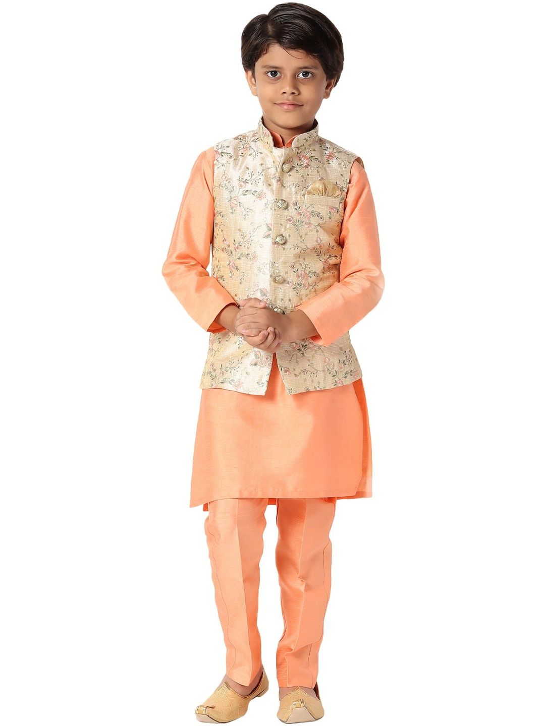 Uri and MacKenzie Boys Regular Kurta with Pyjamas-picture-12