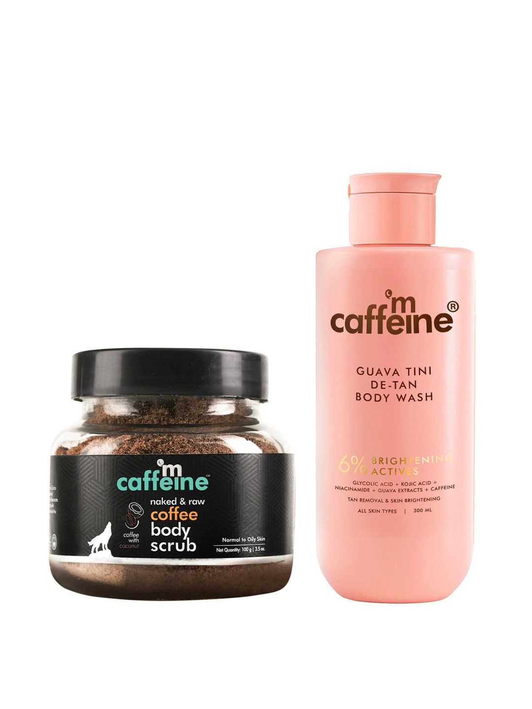MCaffeine Set Of Exfoliating Coffee Body Scrub & Detan Bodywash-image-18