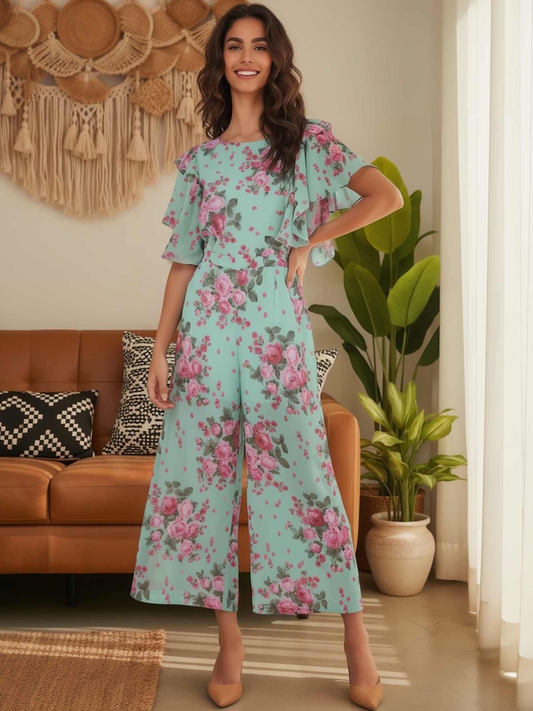 KYVO Printed Basic Jumpsuit-picture-25
