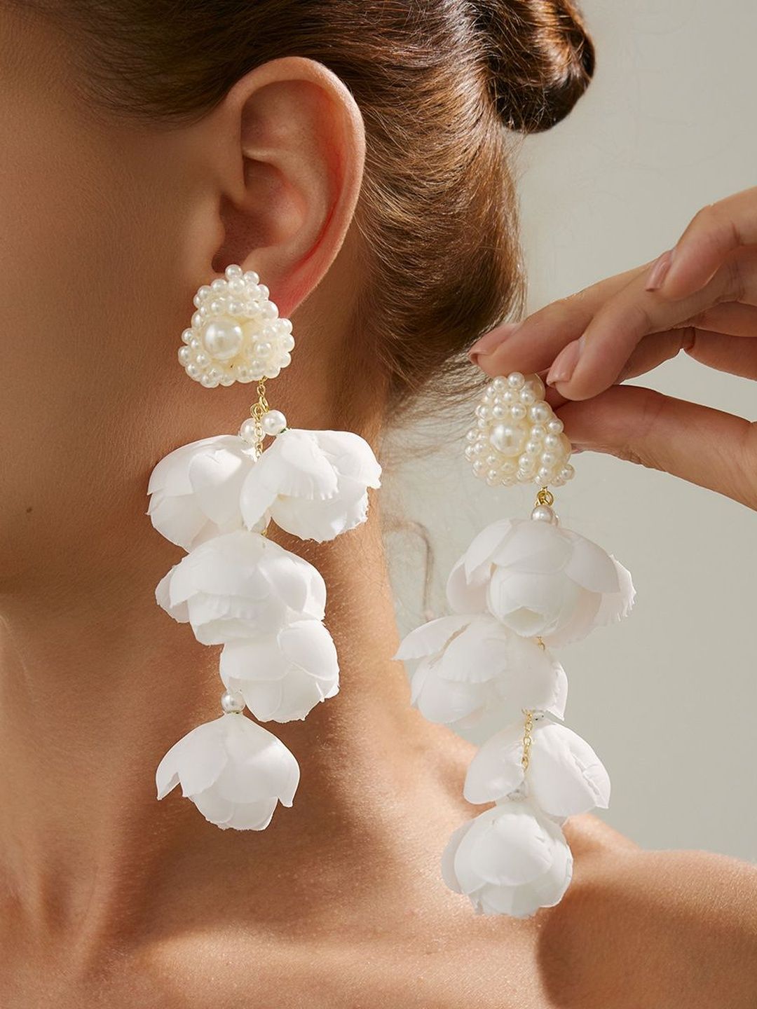StyleCast x Revolte Floral Drop Earrings-picture-23