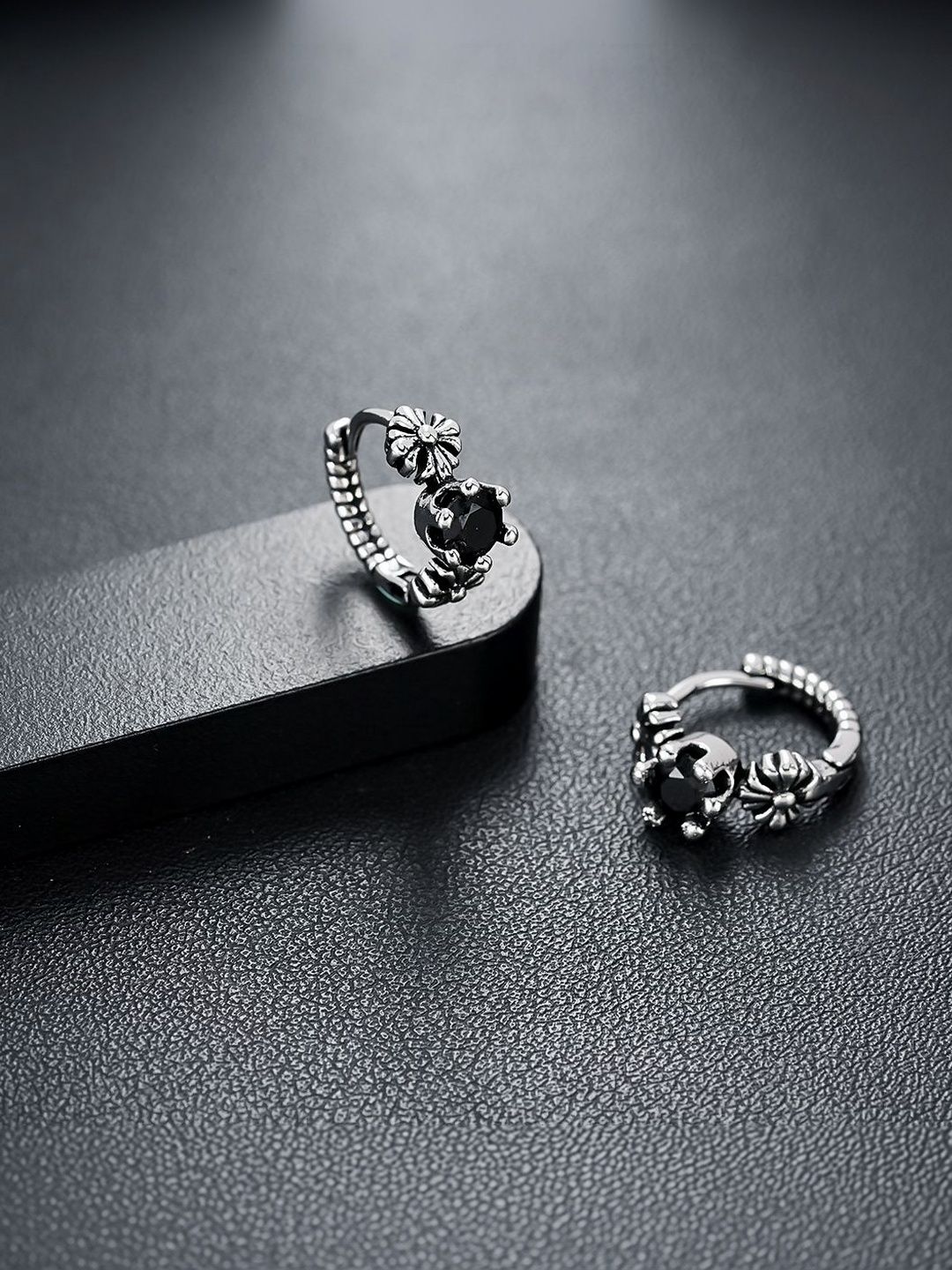 StyleCast x Revolte Classic Half Hoop Earrings-image-39