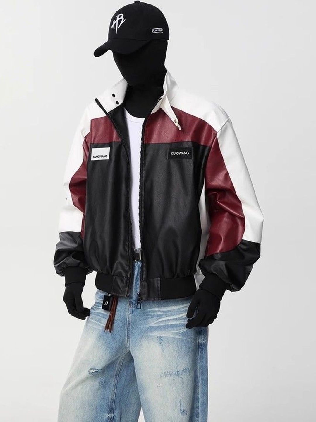 HERE&NOW Men Colourblocked Bomber Jacket-picture-51