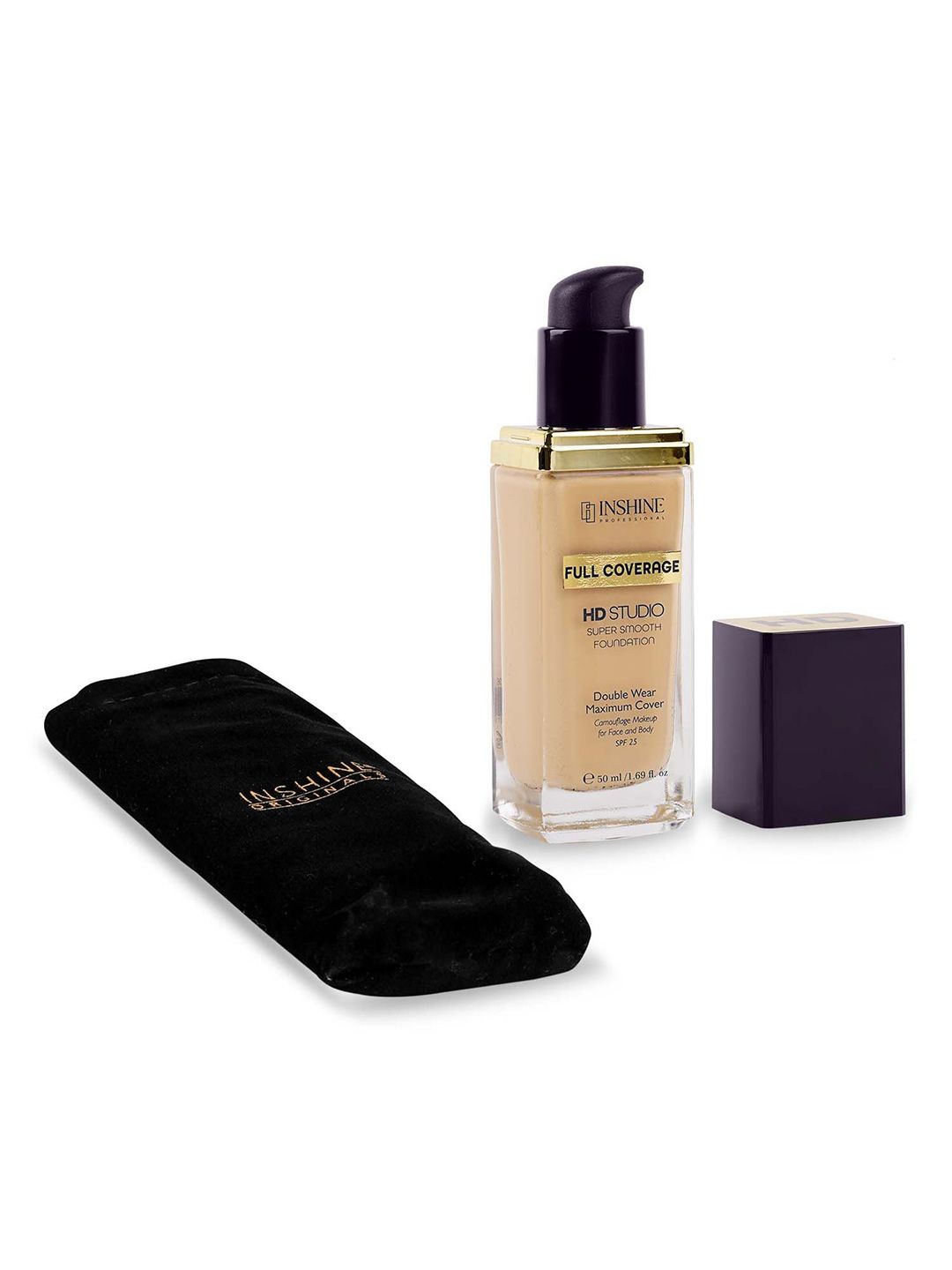 Inshine Full Coverage Smooth Cream Foundation Enriched With SPF 25 - 50 ml - Ivory-picture-20