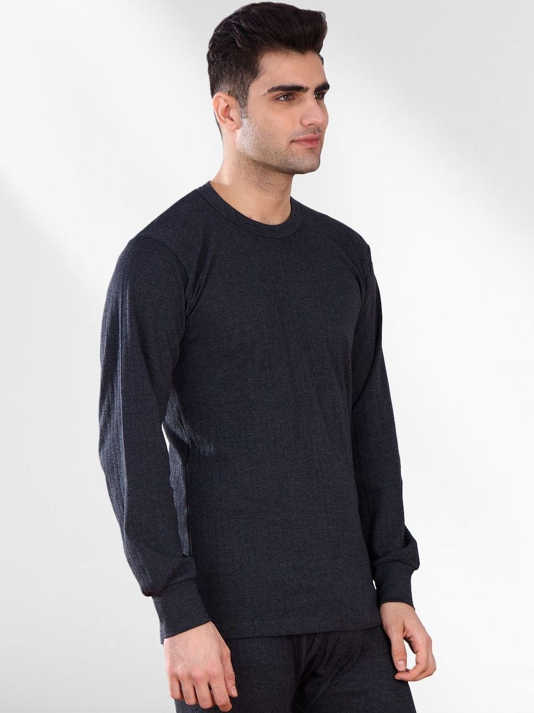 LUX VENUS Ribbed Round-Neck Thermal Top-picture-36