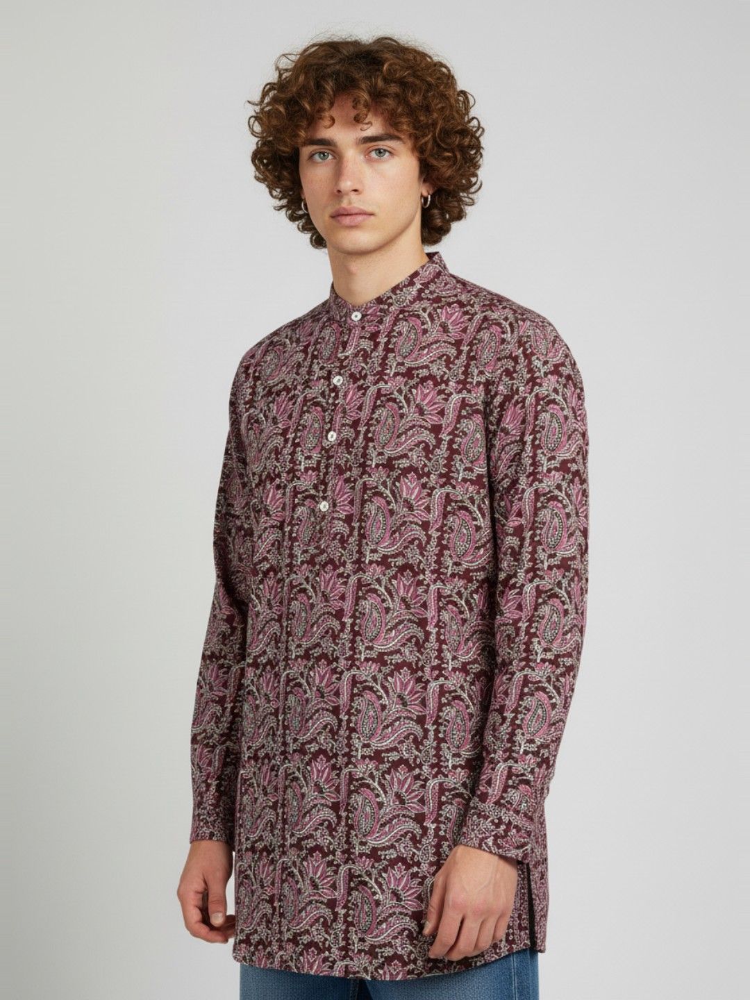 Anouk Rustic Indie Ethnic Motifs Printed Kurta-picture-57