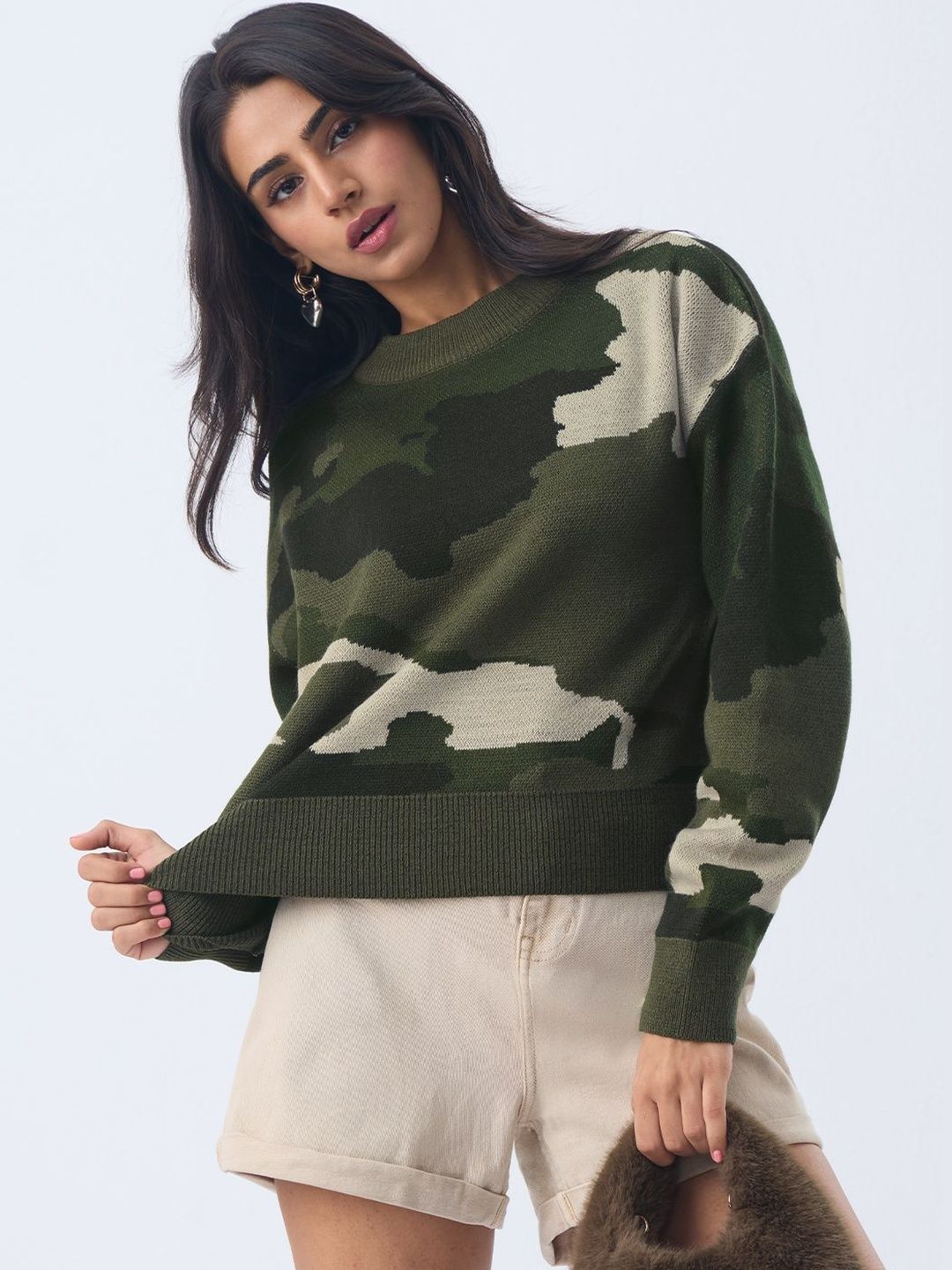 The Souled Store Women Printed Pullover-picture-34
