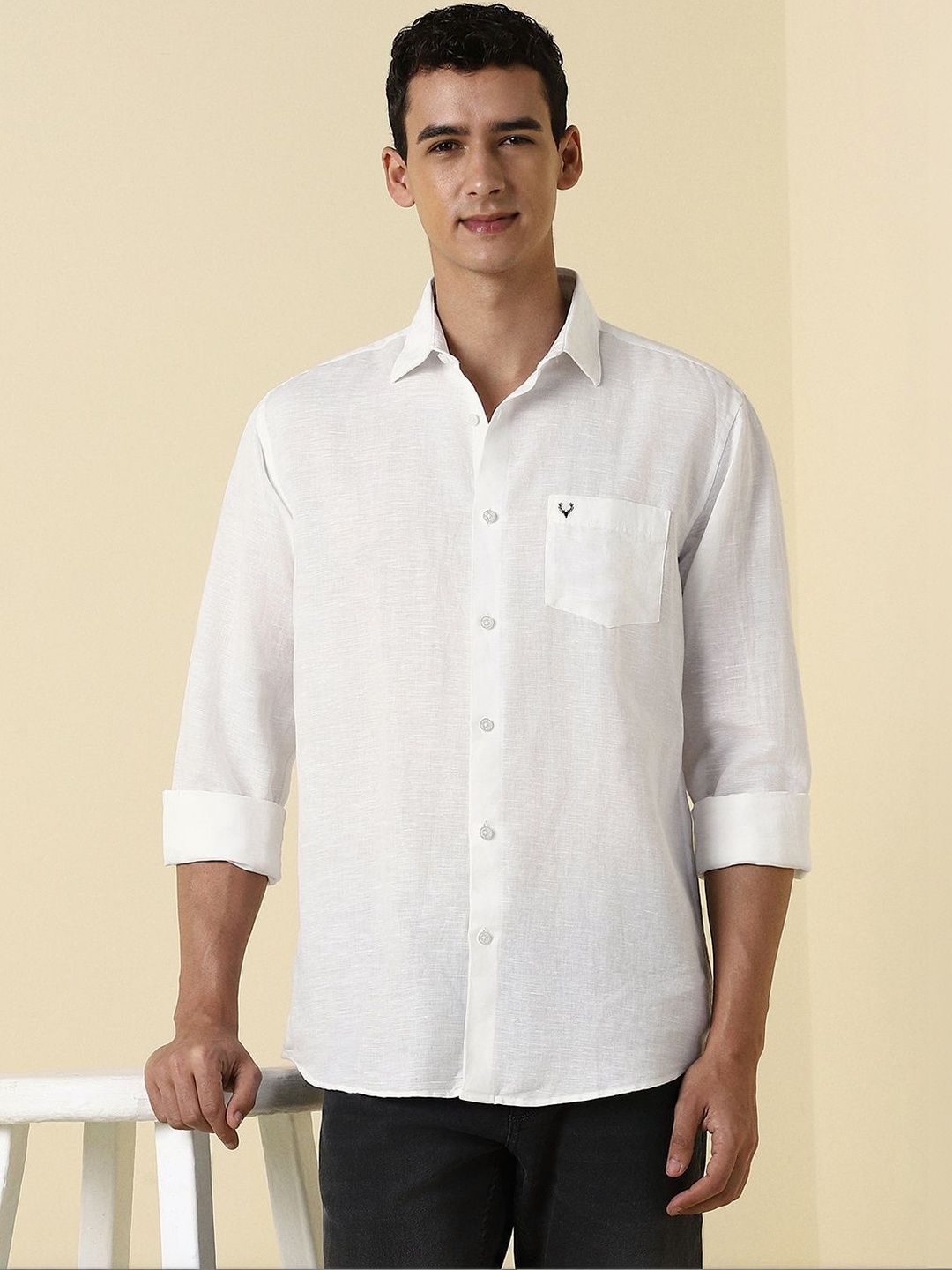 Allen Solly Men Slim Fit Casual Shirt-picture-13