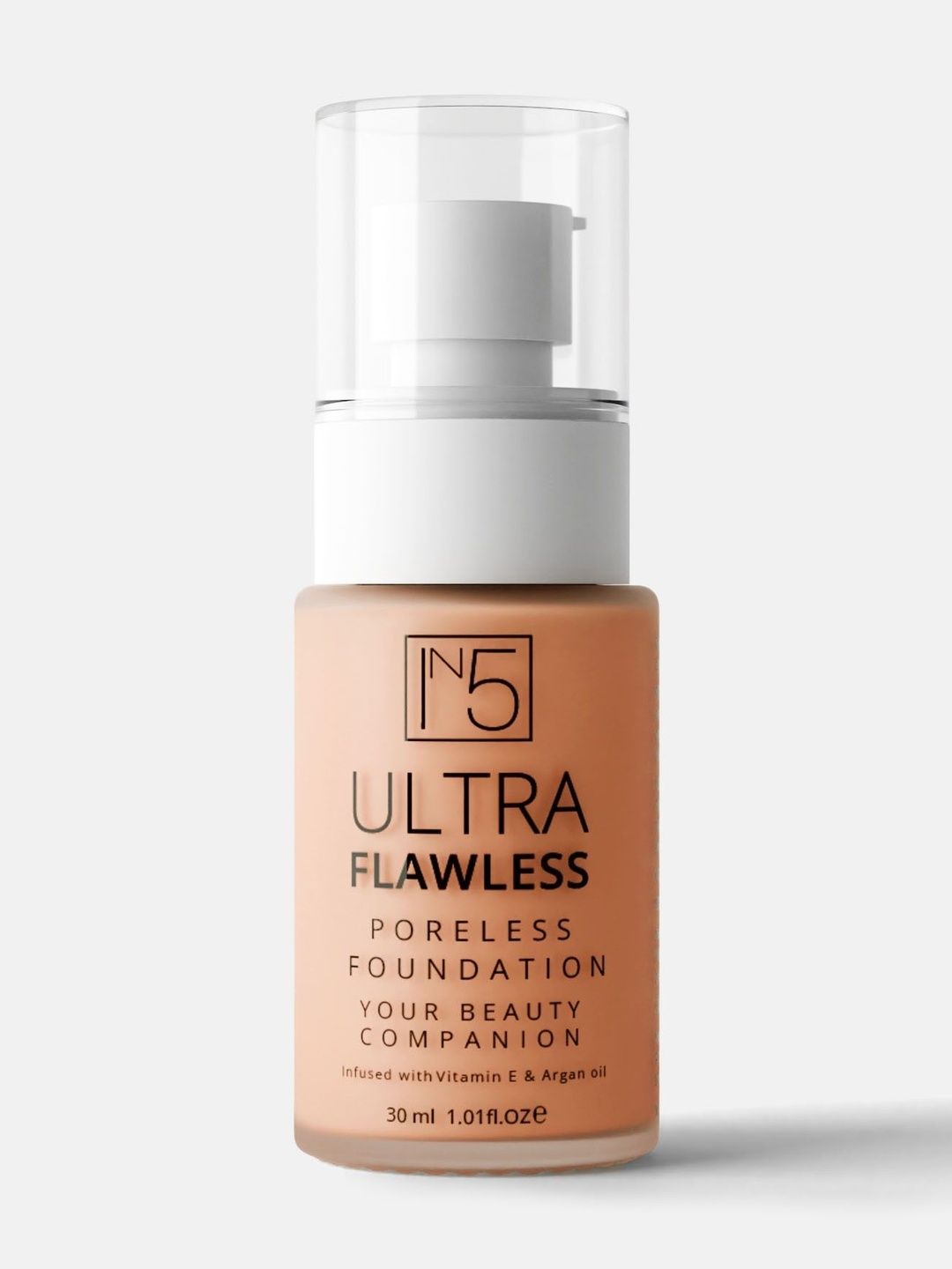 YUHME Ultra Flawless Poreless Foundation With Vitamin E - 30 ml - Golden Honey-image-45