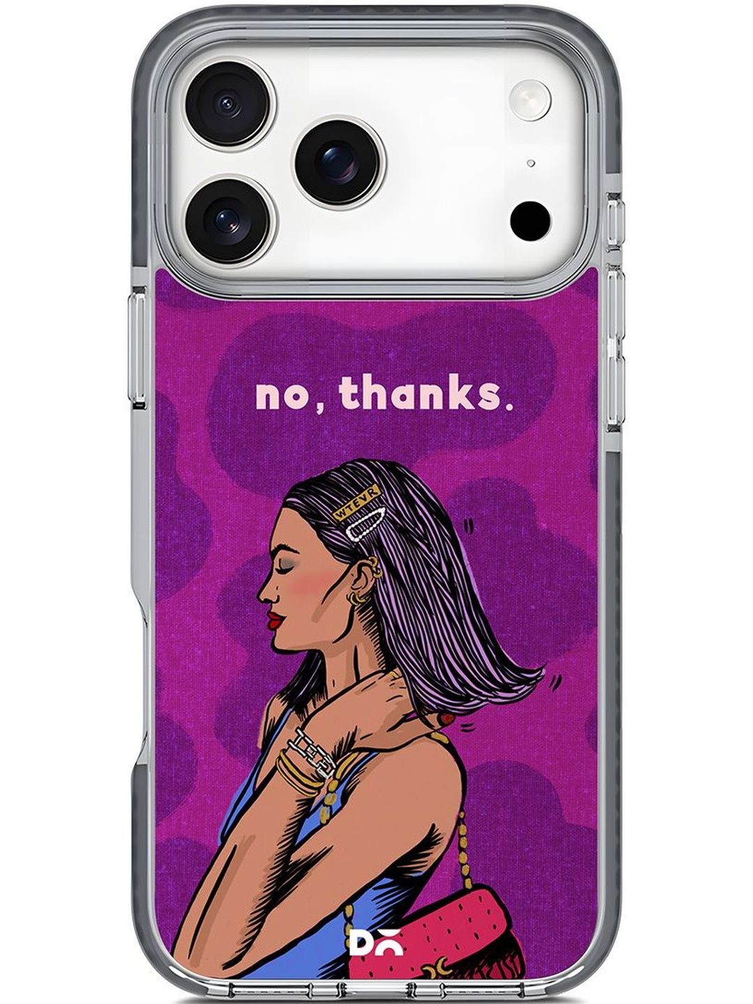 DailyObjects Typography Printed iPhone 17 Pro Back Case Mobile Accessories-picture-12