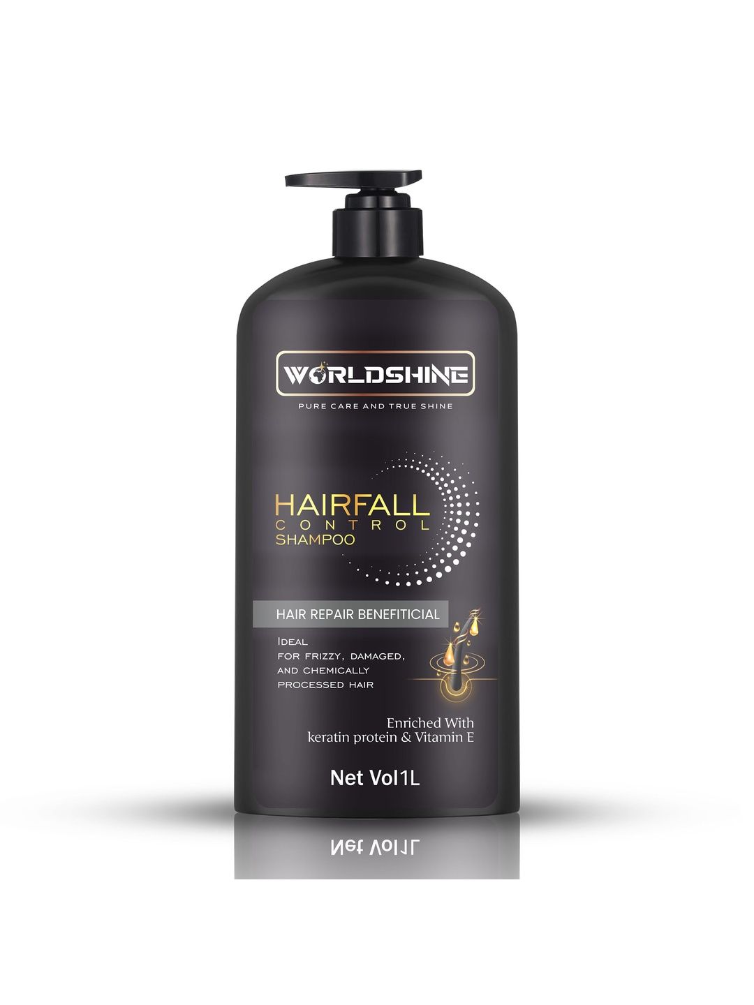 WORLDSHINE Hairfall Control Shampoo - 1L-image-18