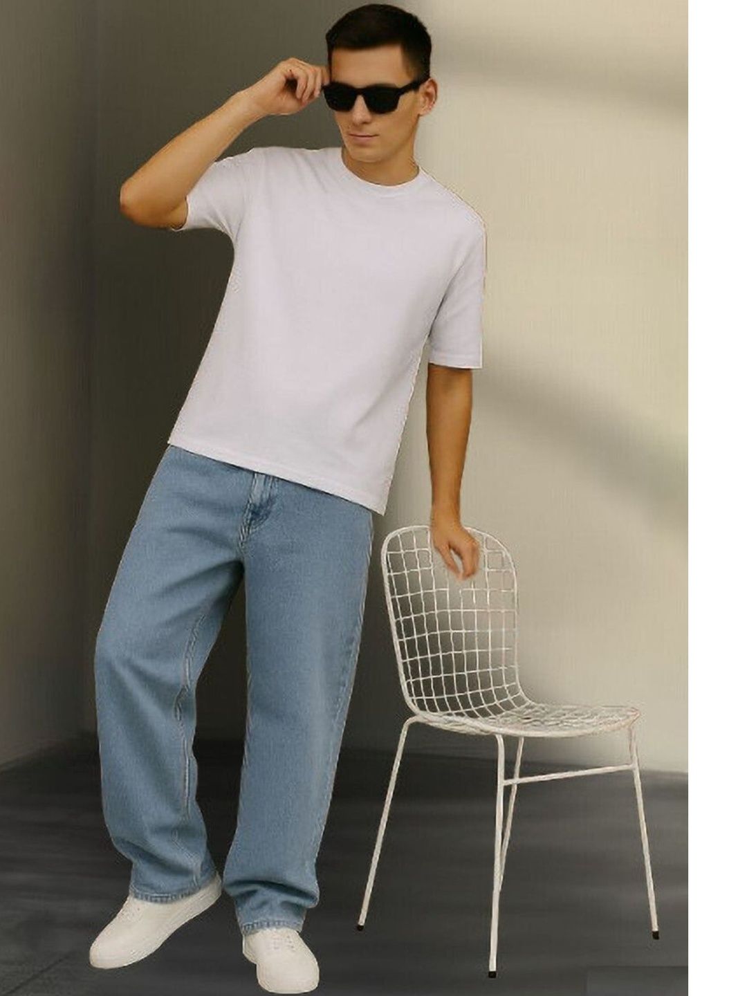 HERE&NOW Men Light Fade Jeans-image-16