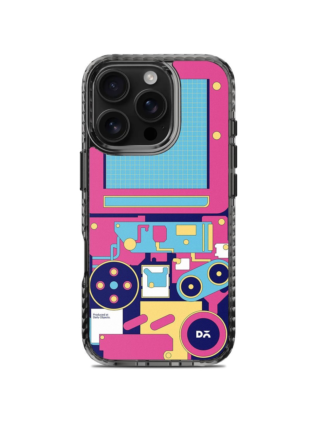 DailyObjects Geometric Printed iPhone 16 Pro Back Case Mobile Accessories-image-7