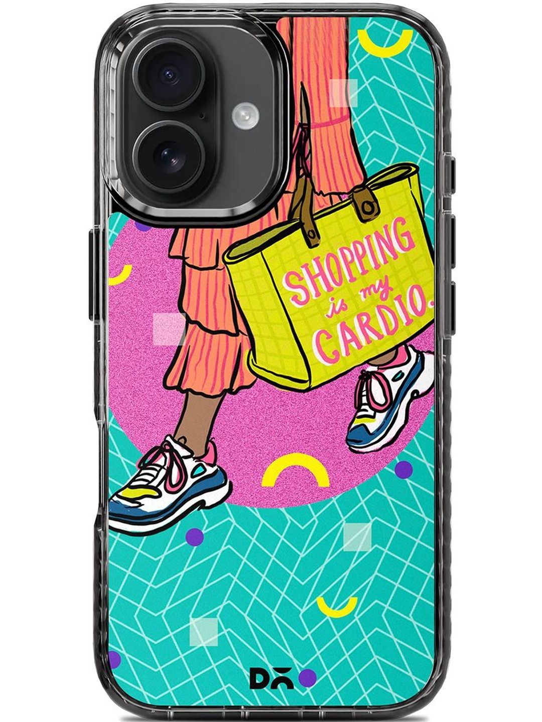 DailyObjects Geometric Printed iPhone 16 Back Case Mobile Accessories-image-16