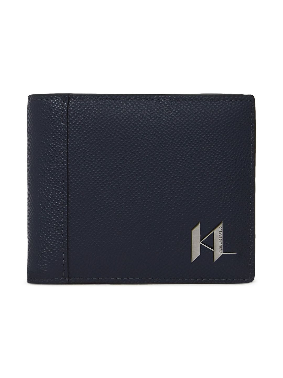 Karl Lagerfeld Men Textured Two Fold Wallet-image-48