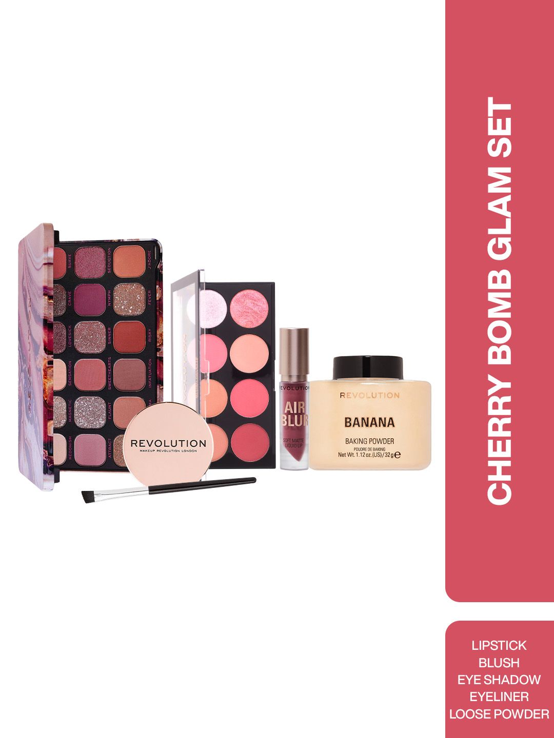 Makeup Revolution London Cherry Bomb Glam Set-picture-45