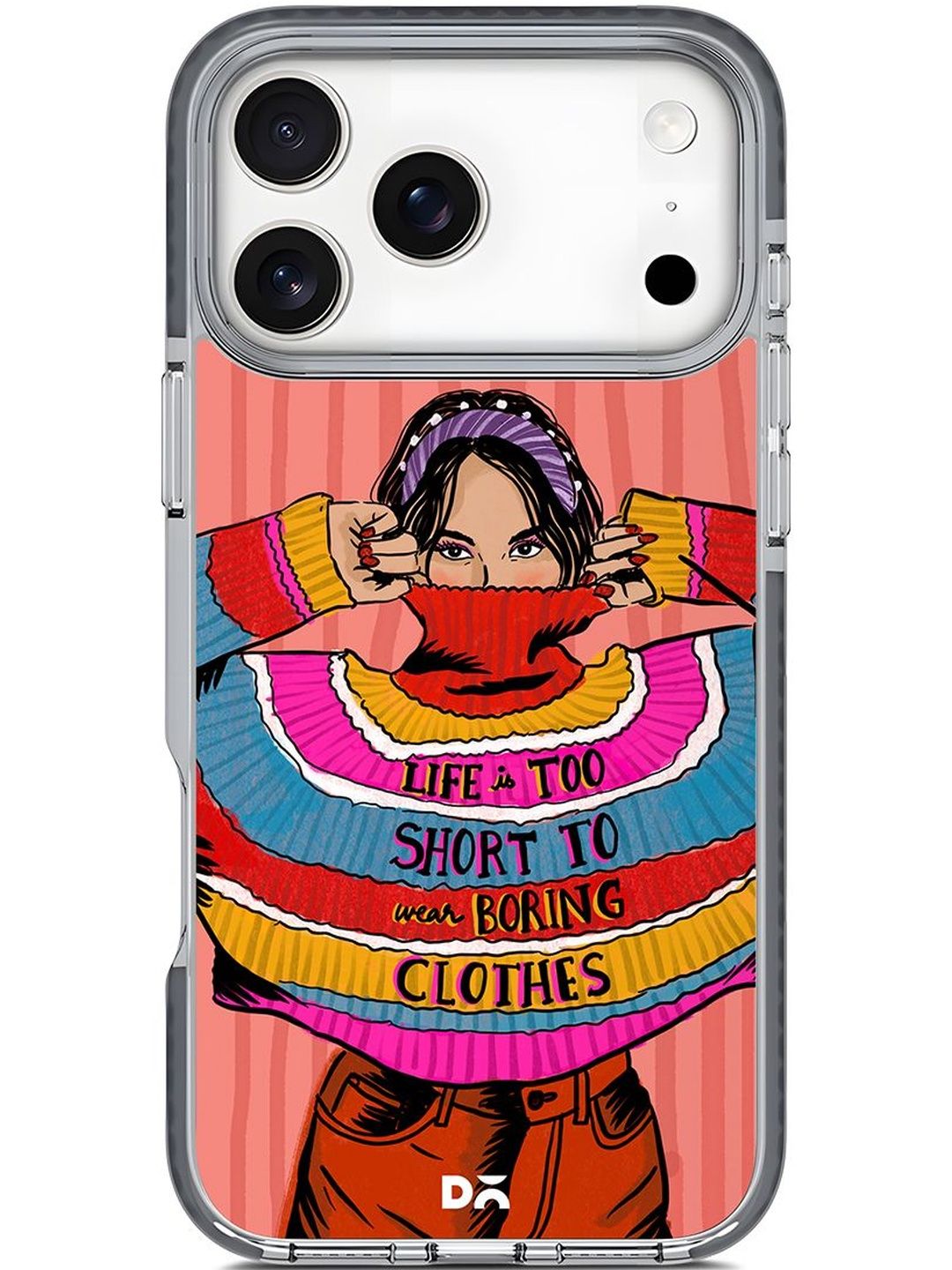 DailyObjects Abstract Printed iPhone 17 Pro Back Case Mobile Accessories-picture-26
