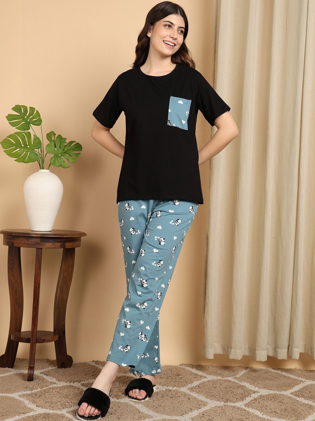 Smarty Pants Women Printed Night suit-picture-32