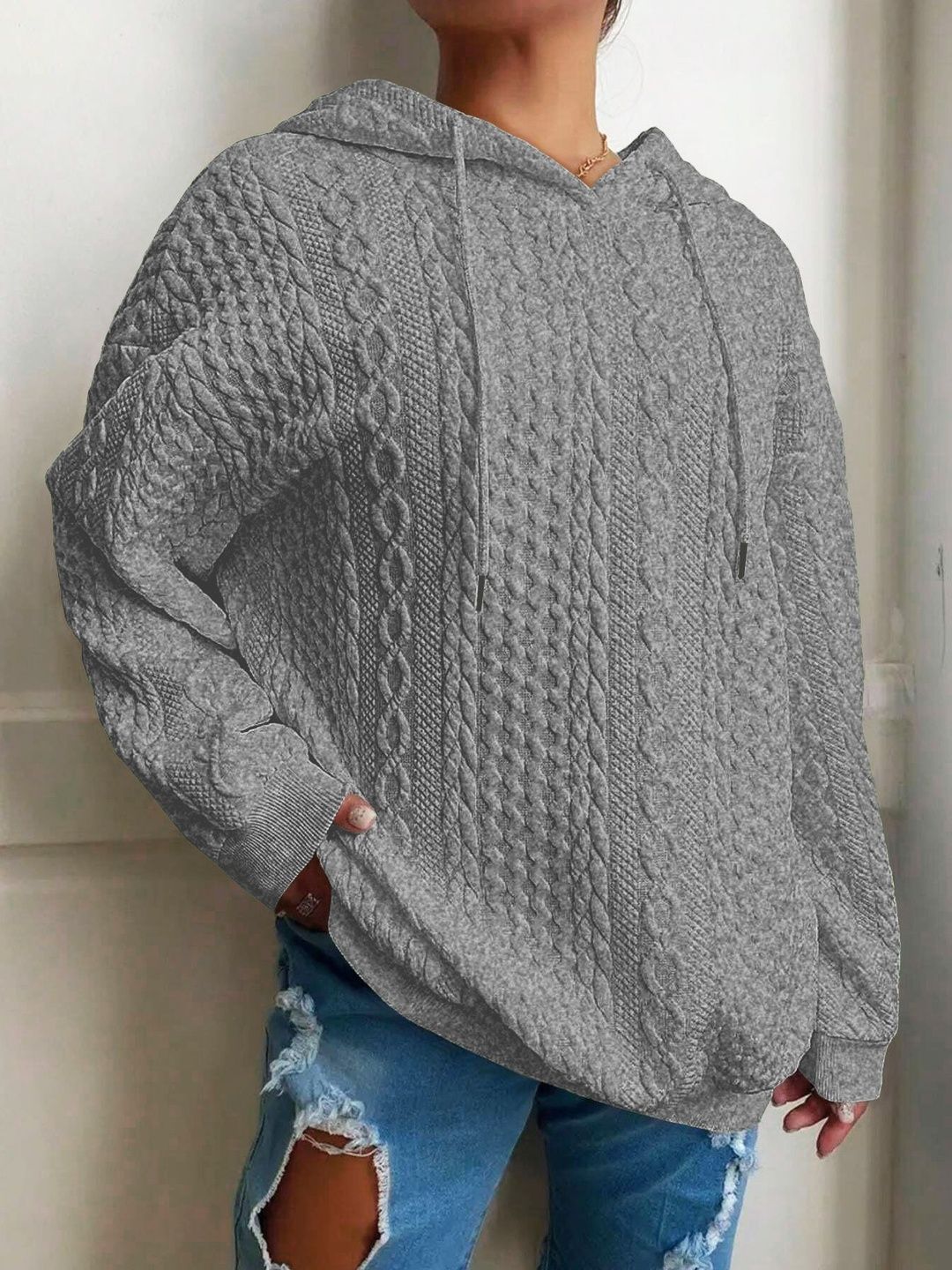 Stylecast X Slyck Women Hooded Sweatshirt-picture-23