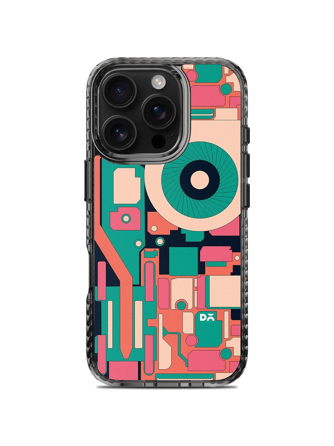 DailyObjects Geometric Printed iPhone 16 Pro Max Back Case Mobile Accessories-image-33