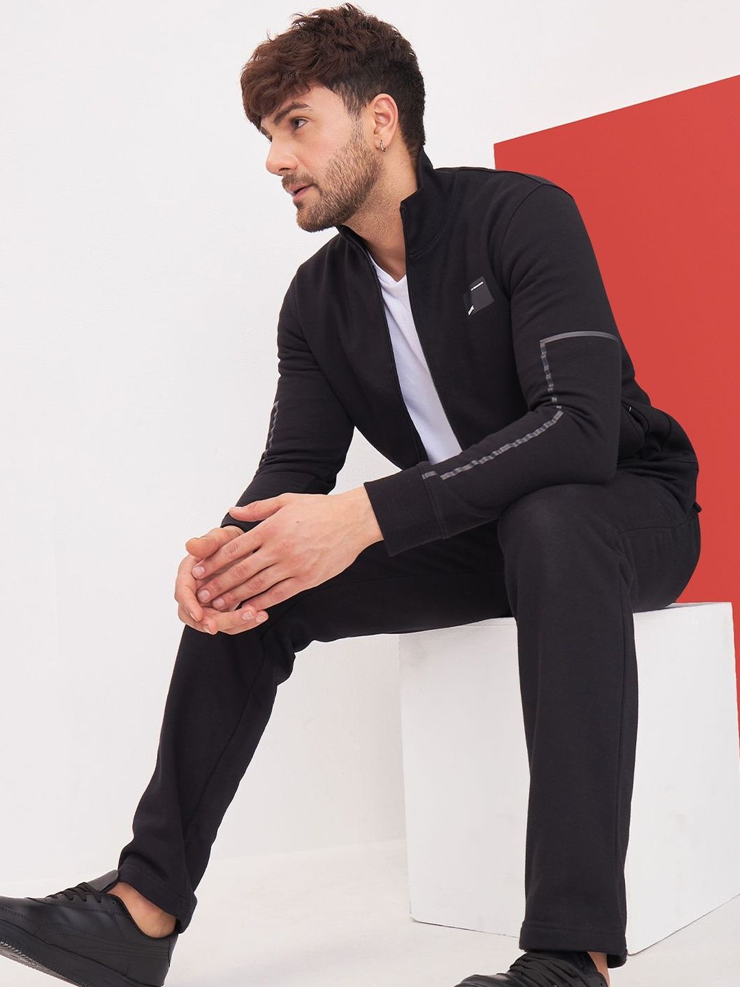 Sweet Dreams Men Mock Collar Tracksuits-picture-40