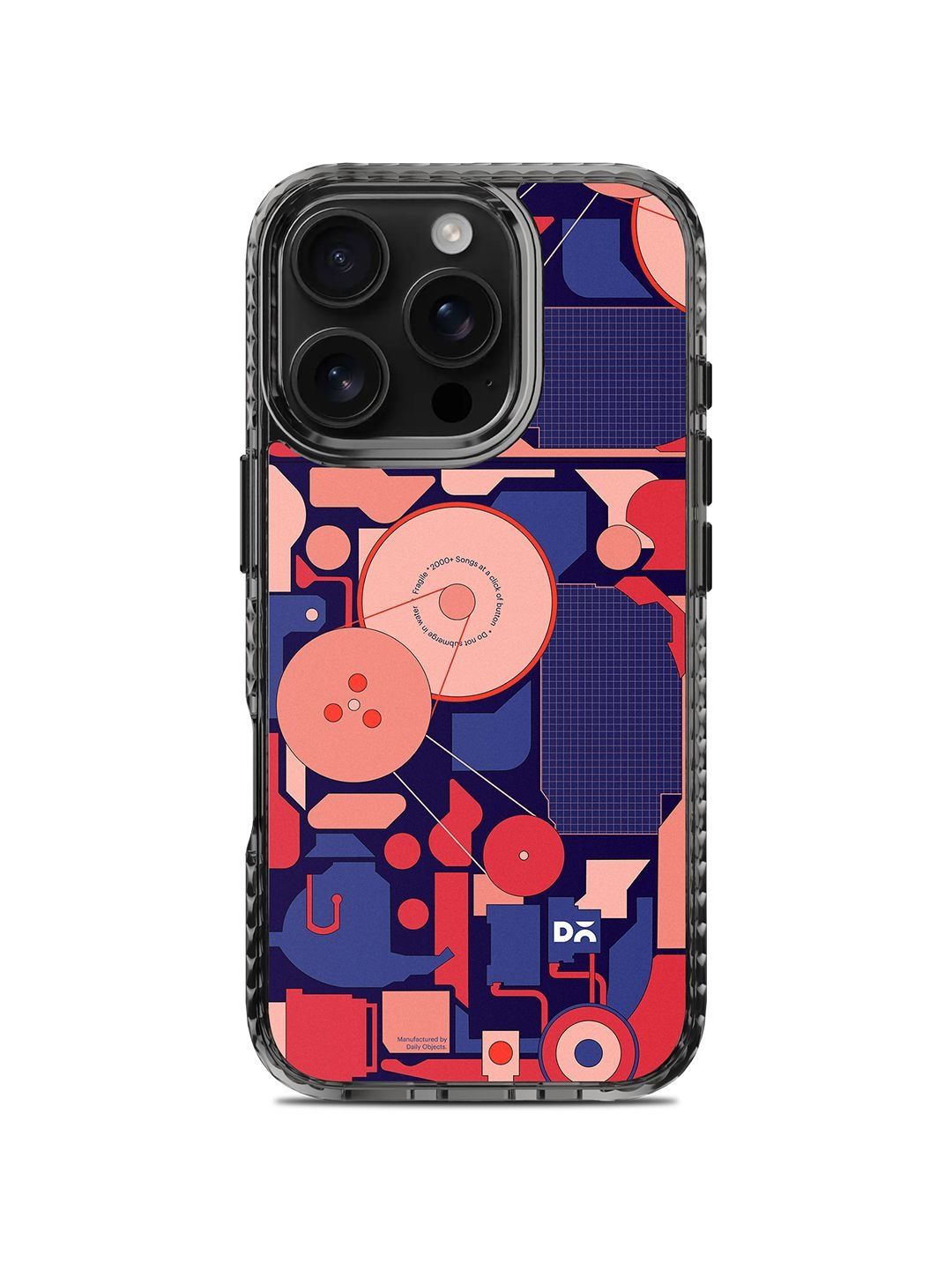 DailyObjects Geometric Printed iPhone 16 Pro Max Back Case Mobile Accessories-image-34
