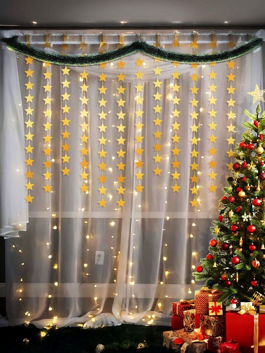 Special You Yellow Glossy Christmas Decoration-picture-37