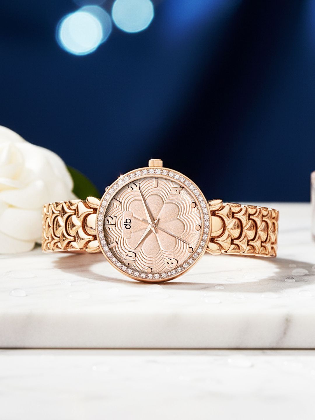 DressBerry Women Dial & Bracelet Style Straps Analogue Watch HOBDB-002-RG-picture-26