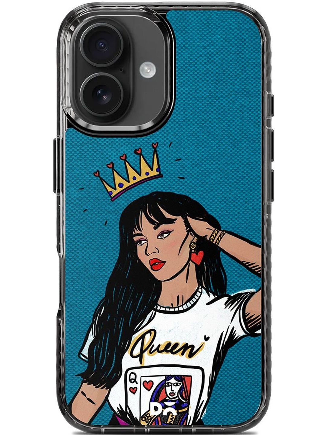 DailyObjects Geometric Printed iPhone 16 Back Case Mobile Accessories-image-12