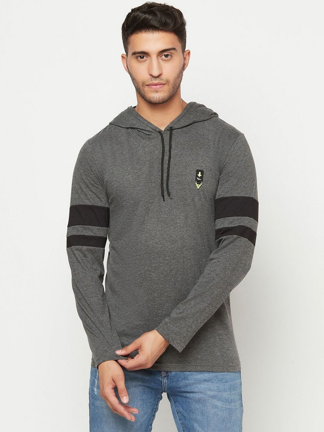 GLITO X Men Colourblocked Hooded T-shirt-picture-23