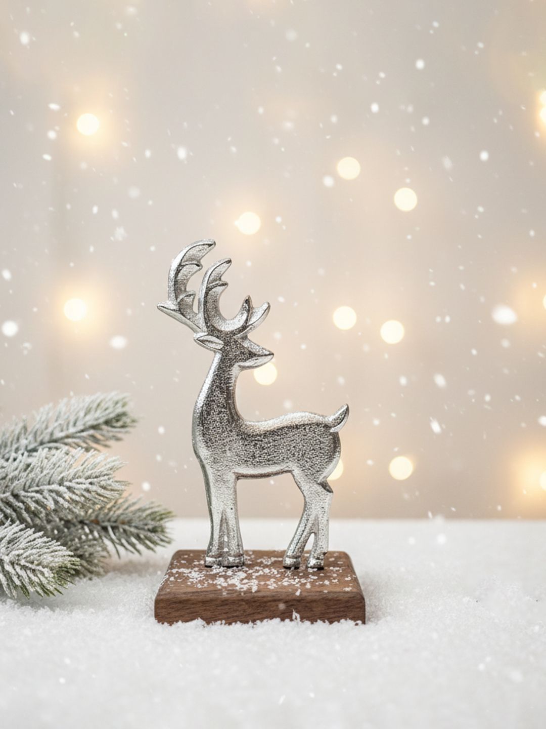 ExclusiveLane Silver-Toned Curio Showpiece-picture-20