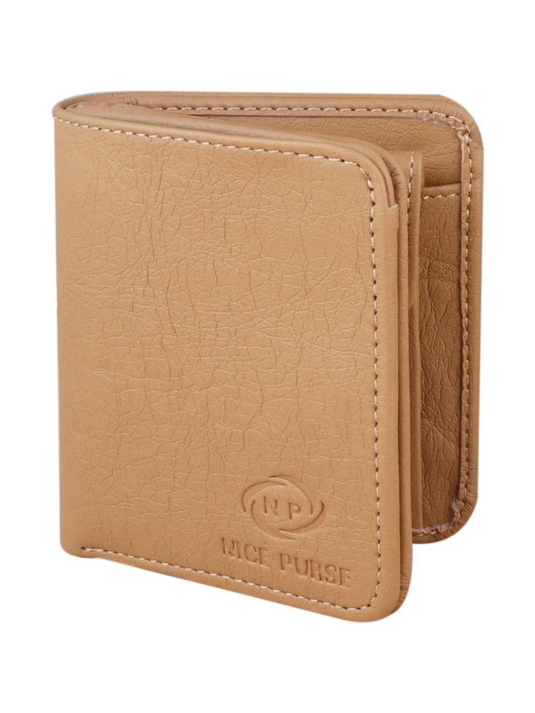 NICE PURSE Men Textured PU Two Fold Wallet-image-12