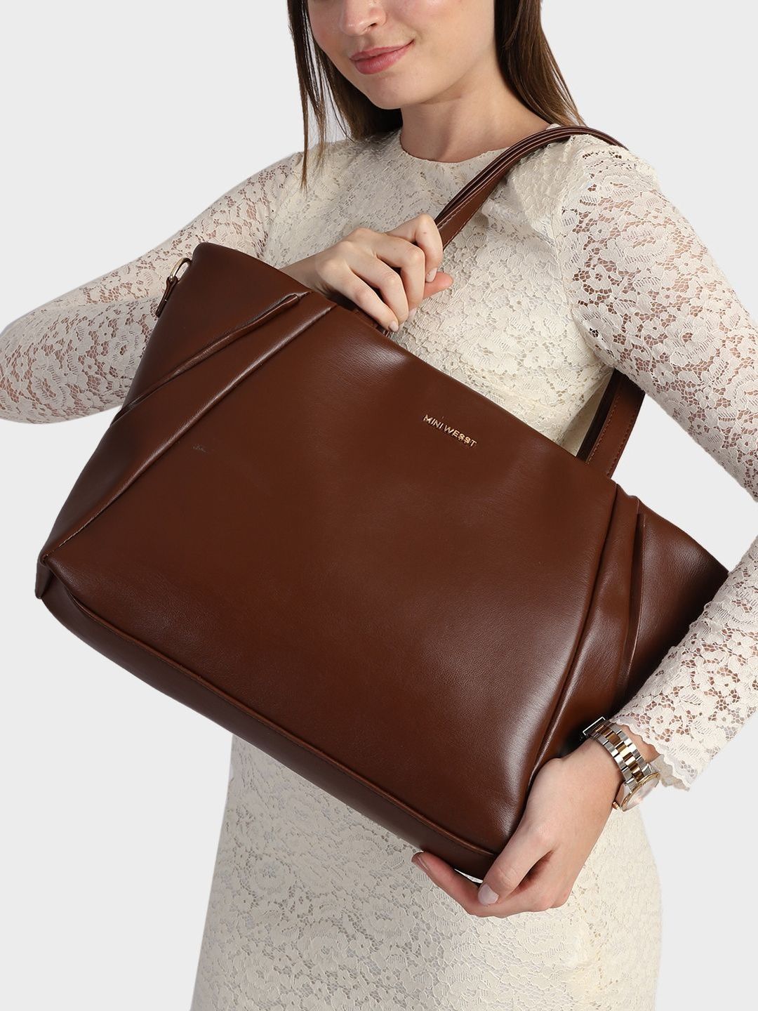 MINI WESST PU Structured Tote Bag with Tasselled-picture-33
