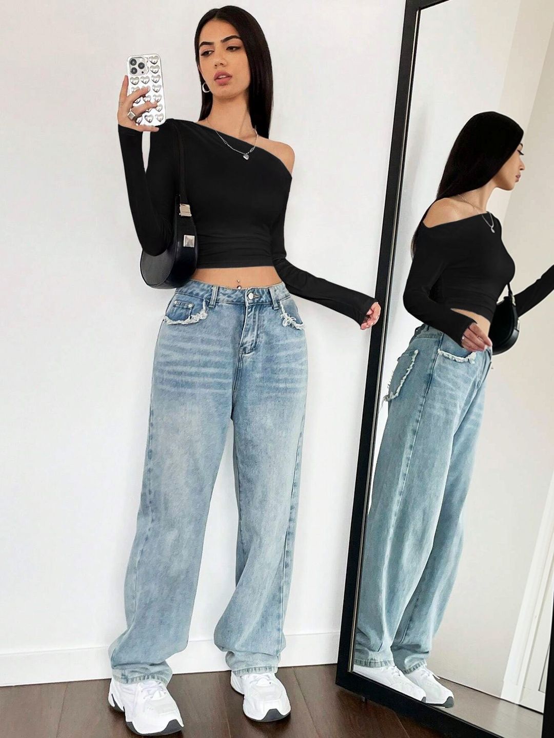 Stylecast X Slyck One Shoulder Crop Top-picture-14