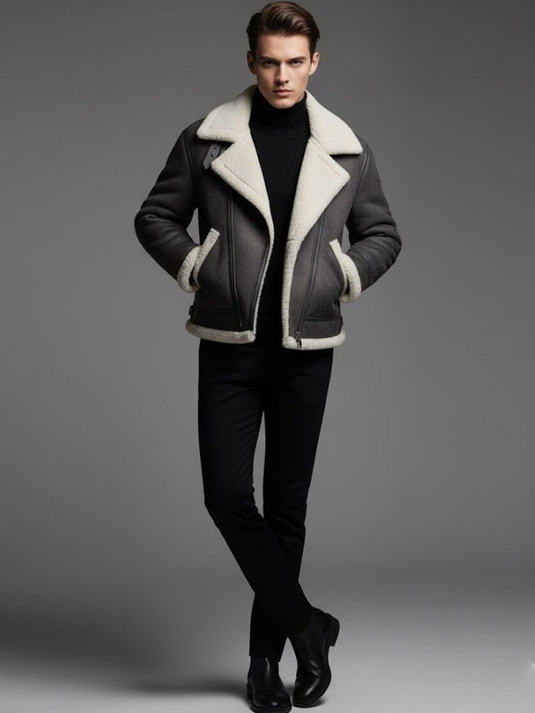 Mast & Harbour Men Biker Jacket-picture-38