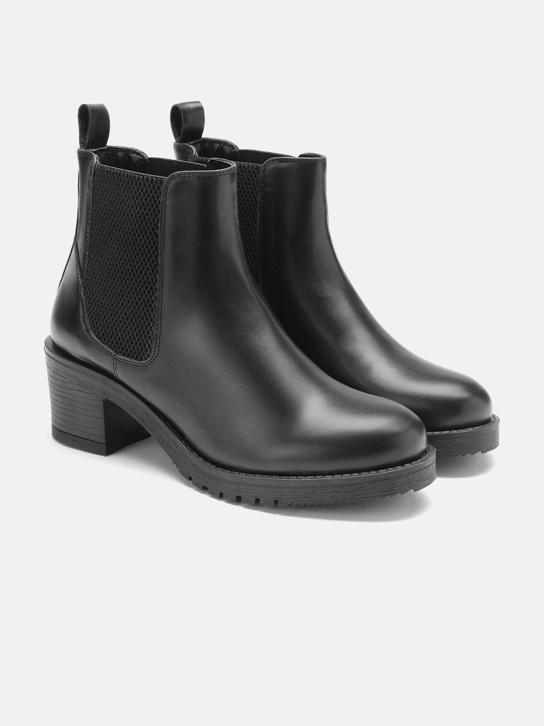 DressBerry Women Block Heel Chelsea Boots-picture-28