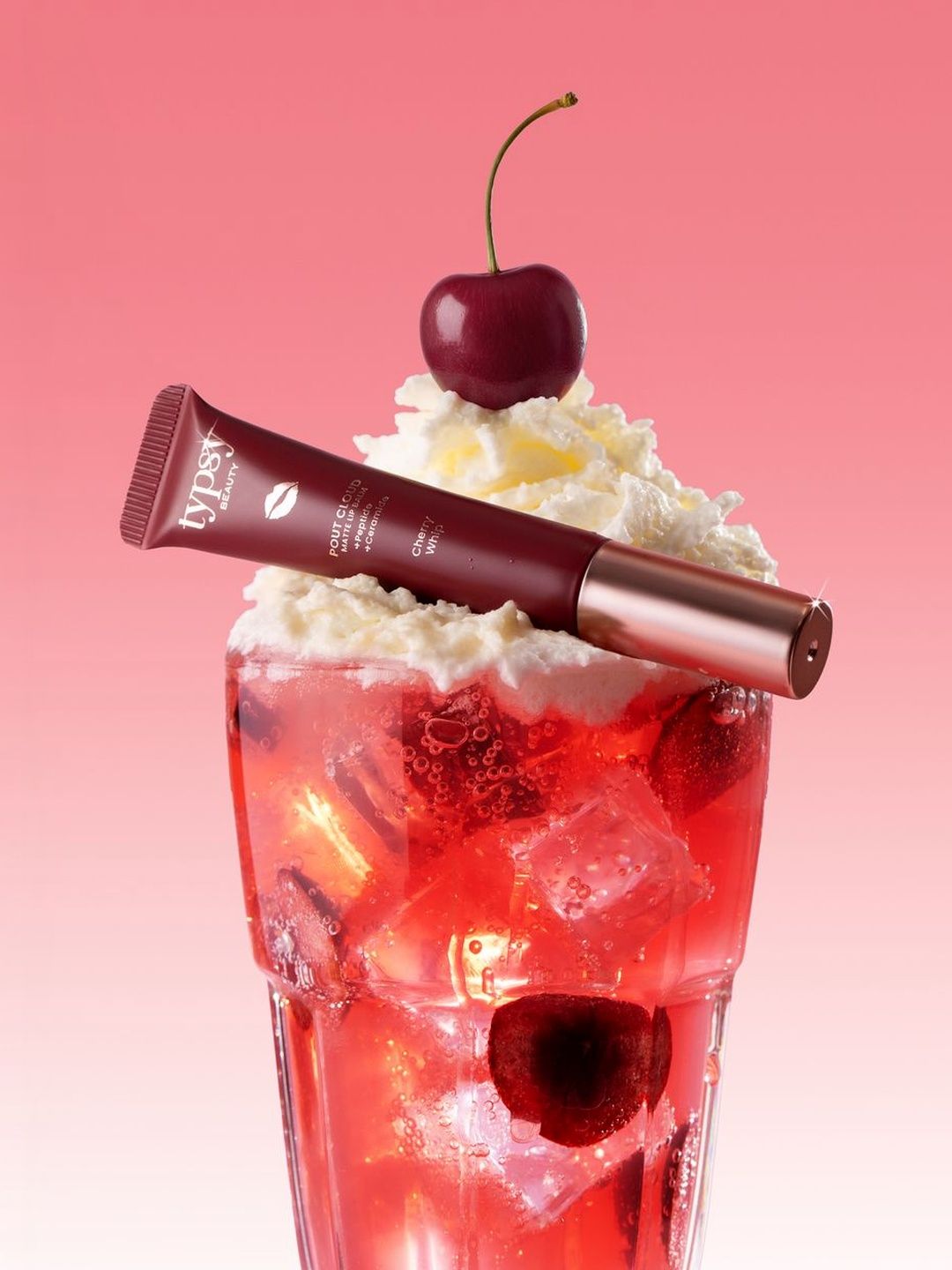 Typsy Beauty Pout Cloud Matte Lip Balm With Ceramides - 8 g - Cherry Whip 02-picture-51