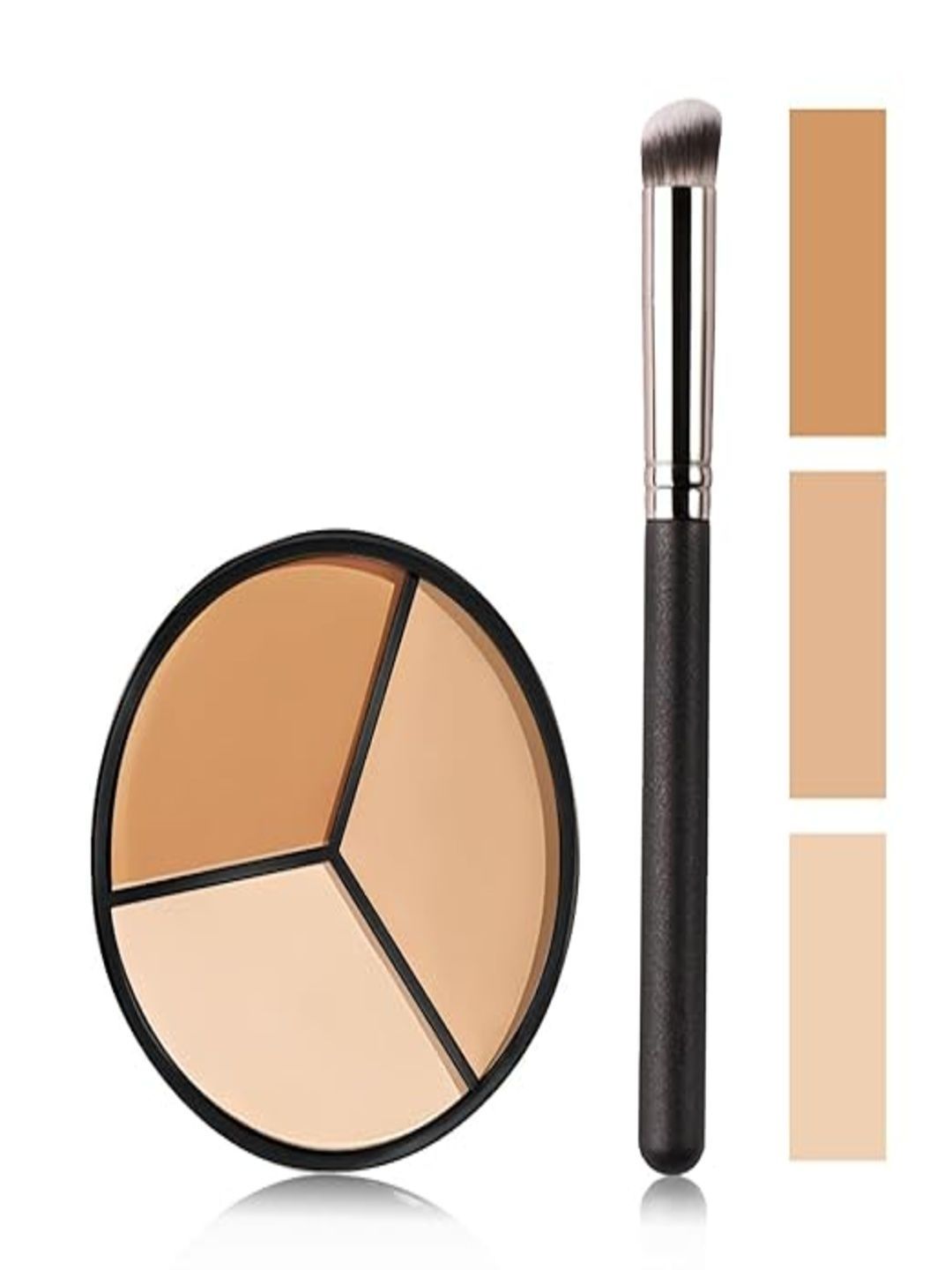 Vough Tri-Color Waterproof & Long Lasting Concealer - 15 g - Shade 081-picture-55