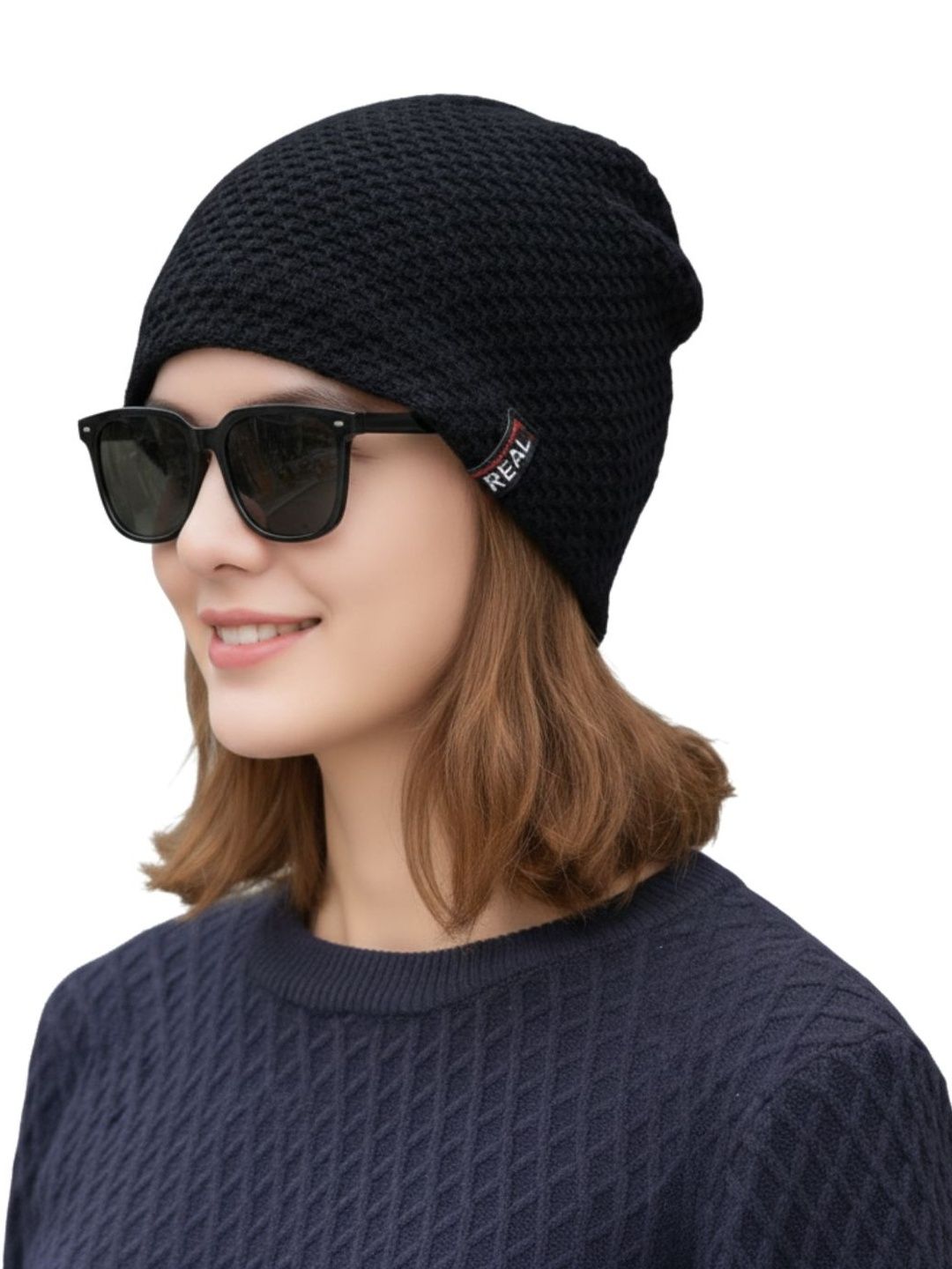 iSWEVEN Unisex Woollen Beanie-picture-31