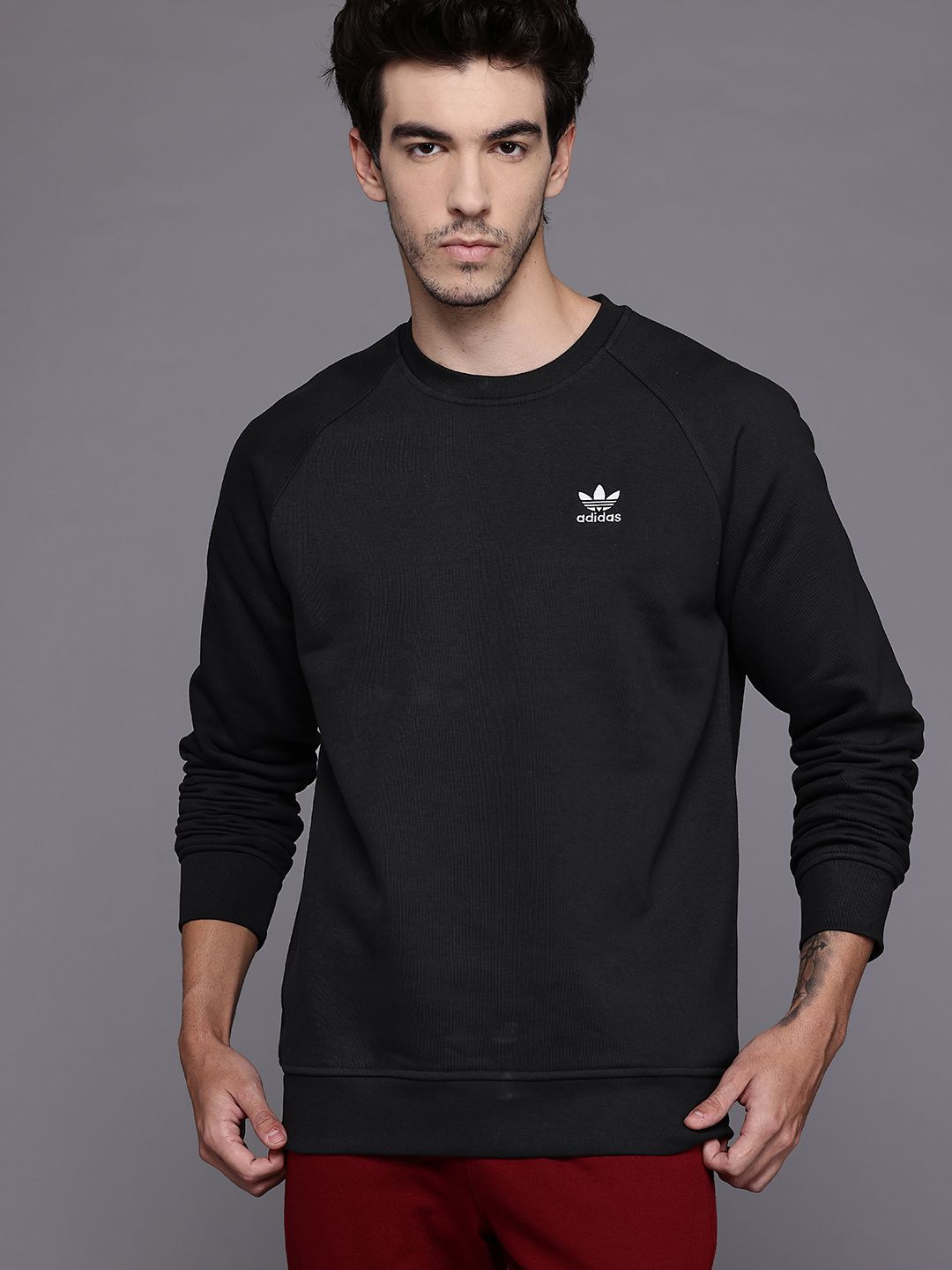 ADIDAS Originals Brand Logo Printed Sweatshirt-image-31